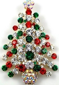 Christmas or Winter Themed Brooch