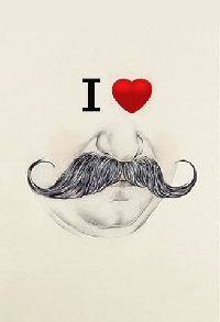 Movember- Moustache themed ATC Swap