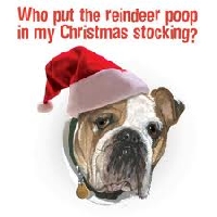 Christmas card challenge #12-Dog