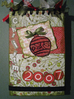 Altered Journal for Xmas Shopping/Lists