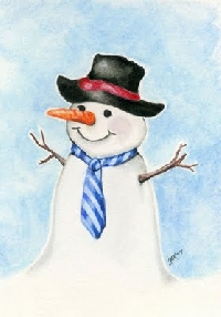  frosty the snowman...email swap..no spend!