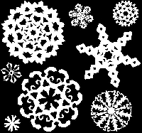 Let It Snow - Paper Snowflakes (USA)