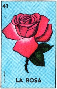 ATC Loteria ''La rosa'' (the rose)