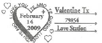 Valentine Postmark