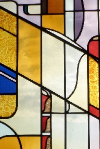 Stained Glass ATC