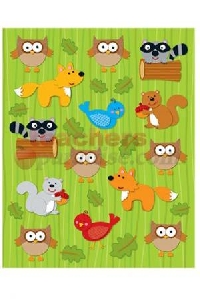 Woodland Creatures Cupcake Toppers