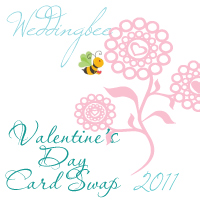 Wedding Bee Valentine's Day 2011 Card Swap