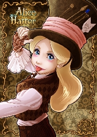 ATC Alice in Wonderland - Alice as the Mad Hatter