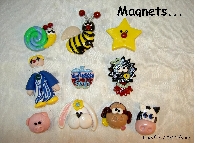 Fun with Polymer Clay - Magnet