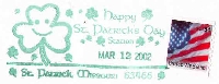 St. Patrick's Day Postmark