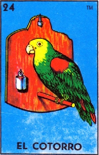 ATC Loteria ''El cotorro'' (the parrot)