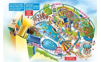 Theme Park / Aquarium / Zoo Guide Map Swap