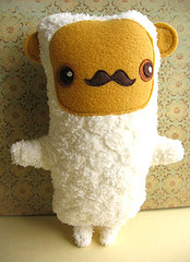 Woodland Creature with a Mustache Softie