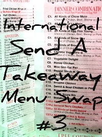International Send a Takeaway Menu Swap #3