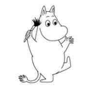 Moomin- Hand drawn