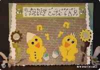 Handmade Easter card swap