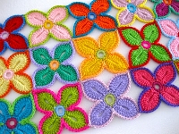 Crochet Hawaiian Flowers!