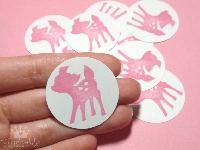 â™¥ Handmade stamped stickers swap â™¥