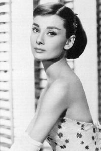 Audrey Hepburn Black & White ATC