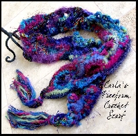 Freeform Crochet for the Clueless - make a scarf!