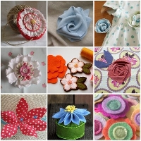 Brooches: May Flowers