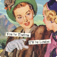 Anne Taintor Inspired Vintage Image ATC