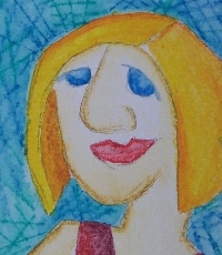 Picasso Portrait ATC ~ June
