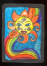 3D-Sun Goddess Doll- July