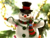 Snowman decoration for Christmas