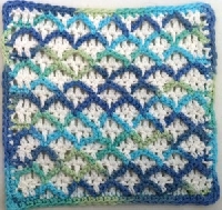 Crochet or Knit Dishcloth/USA