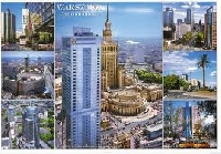 City Multi-view Postcard