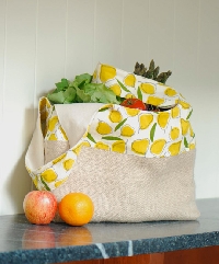 Market Tote from 1, 2, 3 Sew