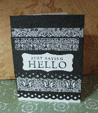 USA Swappers Hand Made Card