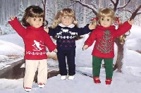 Holiday Wear for our dolls