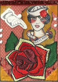 Woman with a Hat ATC Swap