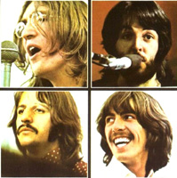 I love The Beatles postcard swap