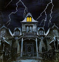 ATC: Halloween series part 1: Haunted Houses