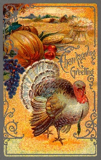 Thanksgiving Card/USA