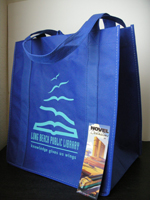 Library Tote & A Bookmark