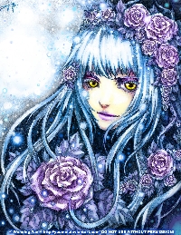 ATC - Girls And Winter Flowers