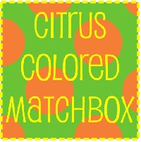 Citrus Colored Matchbox Swap